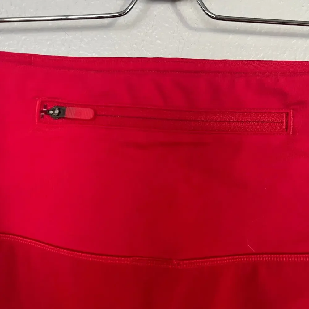 Lululemon Speed Up Shorts High-Rise Lined 2.5" Dark Red Women's Size 14 Running - Picture 8 of 10